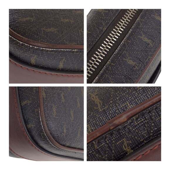 Yves Saint Laurent SAINT LAURENT PARIS Le Monogram YSL Brown Leather Shoulder... - Picture 5 of 10